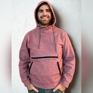 Light Red Hoodie - Ocean Current